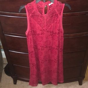 Lacy Red dress, perfect for all occasions